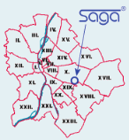 Saga Kft. - Térkép